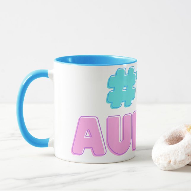 Caneca Tia Sticker (Com Donut)