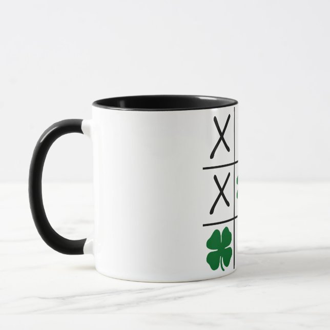 Caneca Tic Tac Toe Shamrock (Esquerda)