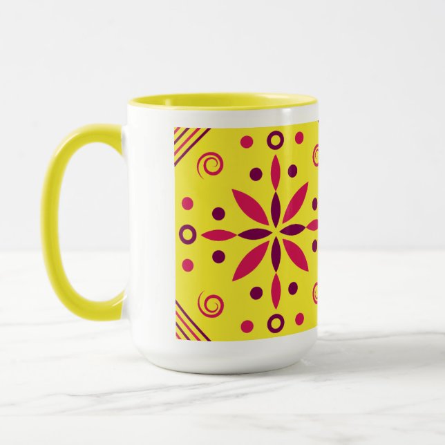 Caneca Tigela de jantar com design moderno criativo (Esquerda)