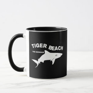 Caneca Tiger Beach - Bahamas Mergulho Com Tubarões