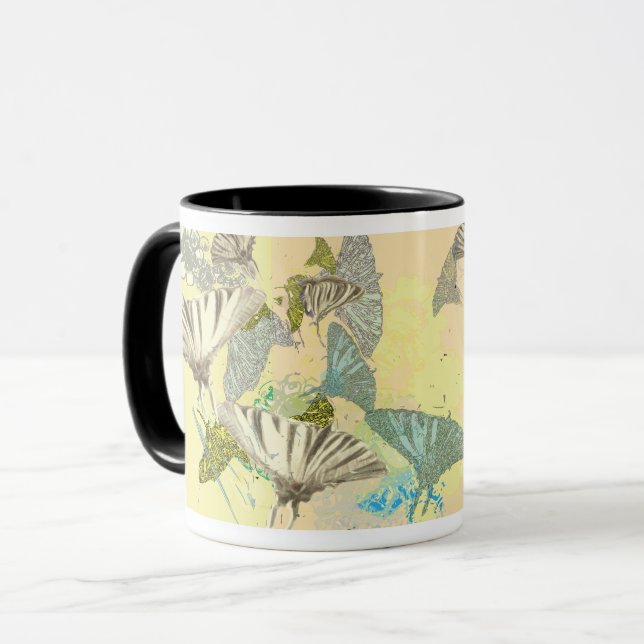 Caneca Tiger Butterfly Mug (Frente Esquerda)