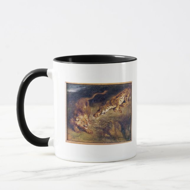 Caneca Tigre e leão (Esquerda)