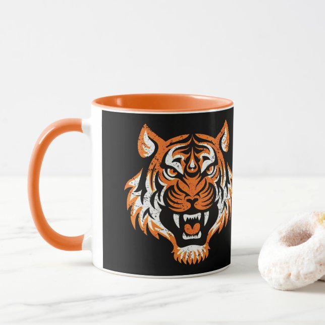 Caneca Tigre Head (Com Donut)
