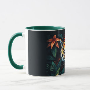 Caneca “Tigre Meu” – Retrato Colorido de Tigre