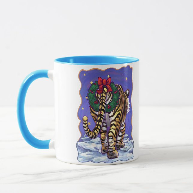Caneca Tigre Natal (Esquerda)