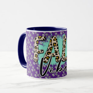 Caneca Tigre Roxo de Queda de Tendência