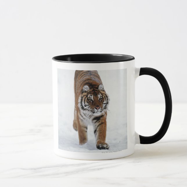 Caneca Tigre Siberian na neve (Direita)