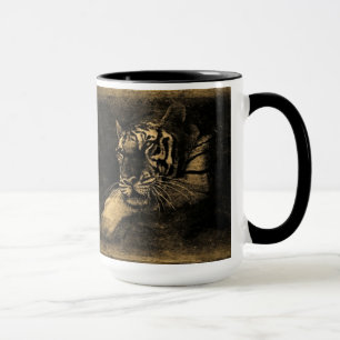 Caneca Tigre Vintage Mug
