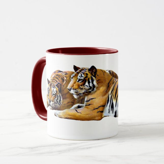 Caneca tigres (Frente Esquerda)