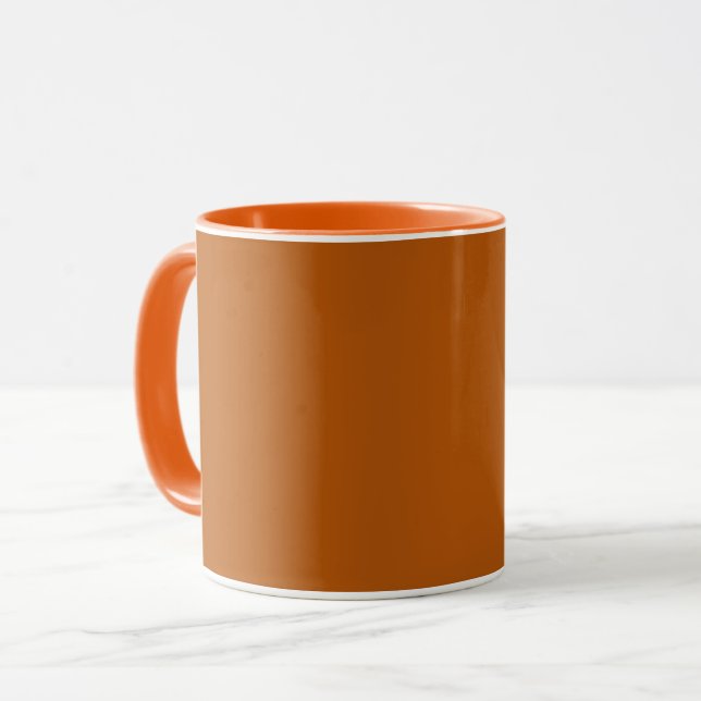 Caneca Tijolo Laranja (Frente Esquerda)