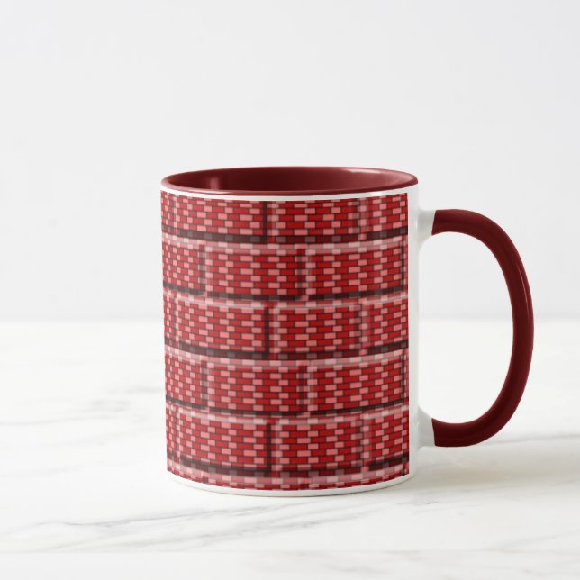 Caneca Tijolo vermelho (Direita)