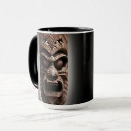 Caneca Tiki sofisticado e selvagem
