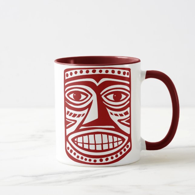 Caneca Tiki Toby - Marrom (Direita)