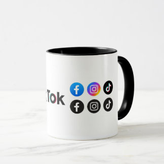 Caneca Tiktok Lovers - Combo Coffee Mug