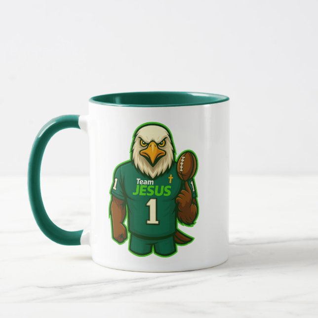 Caneca Time JESUS Futebol 1 - Cristão (Esquerda)