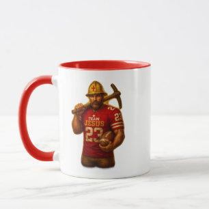 Caneca Time JESUS Futebol 23 - Cristão