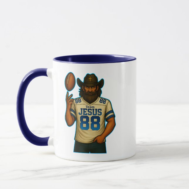 Caneca Time JESUS Futebol 88 - Cristão (Esquerda)