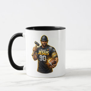 Caneca Time JESUS Futebol 90 - Cristão