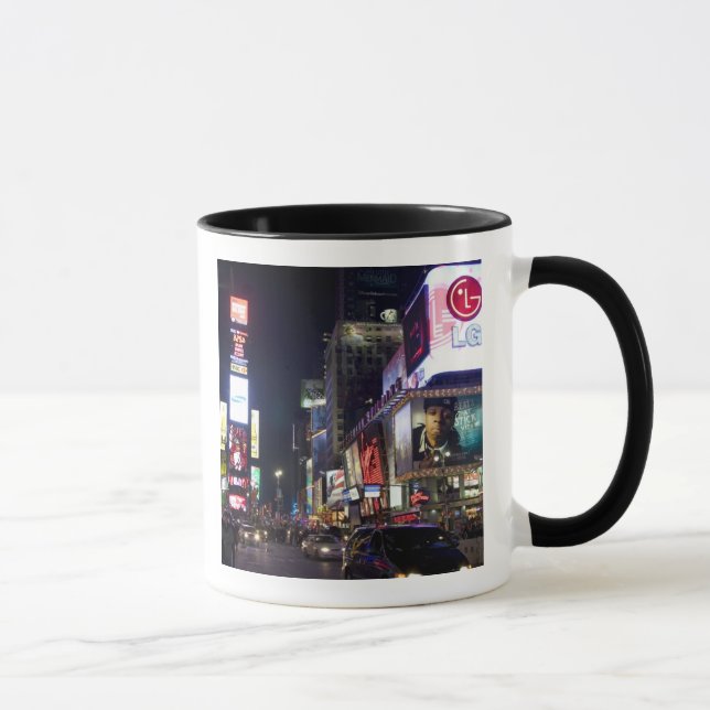 Caneca Times Square à noite em Manhattan, Nova York (Direita)