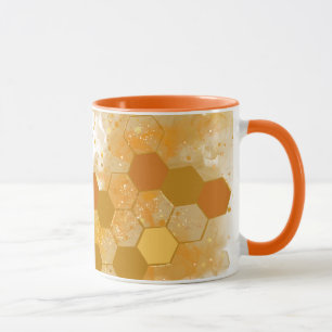 Caneca Tinta de Álcool Honeycomb