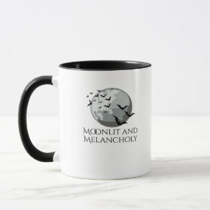 Caneca Tinta Whimsigoth - Florestas Místicas, Luas Magica