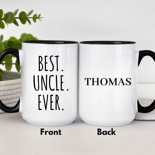 Caneca Tio Melhor Personalizado de Sempre  (Criador carregado)