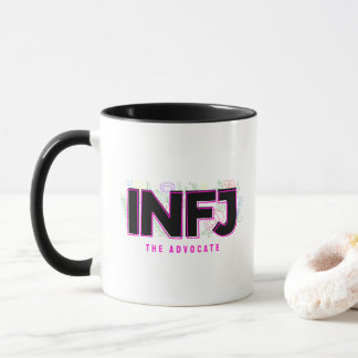 Caneca Tipo de Personalidade MBTI do Rótulo Introduvertid