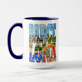Caneca Tipografia da Espanha de Barcelona Parc Guell