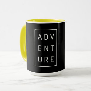 Caneca Tipografia de Aventura