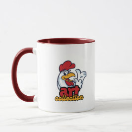 Caneca Tipografia de frango