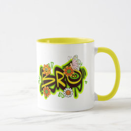 Caneca Tipografia de Ilustração de Boas Víbias