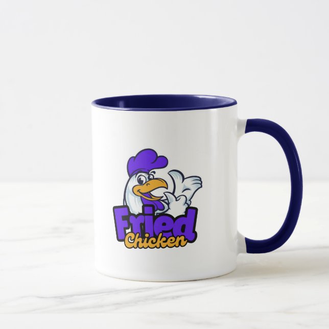 Caneca Tipografia Fried Chicken (Direita)