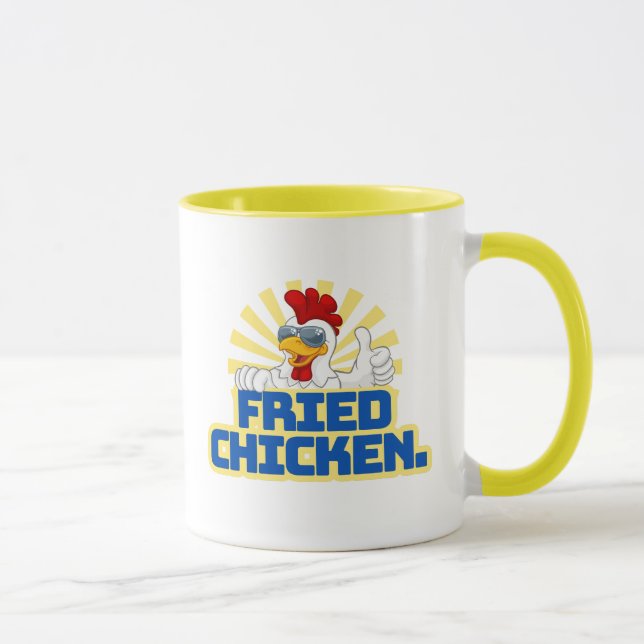 Caneca Tipografia Fried Chicken (Direita)