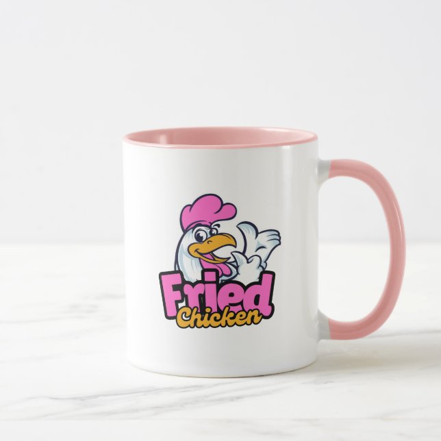 Caneca Tipografia Fried Chicken (Direita)