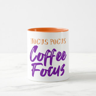 Caneca Tipografia Hocus Pocus Coffee Focus