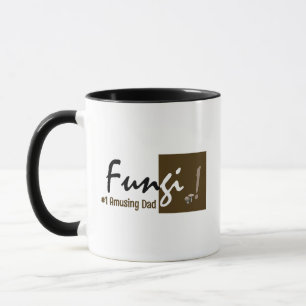 Caneca Tipografia Personalizada de Fungos Humorosos, Cast