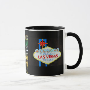 Caneca Tira de Las Vegas e lembrança do sinal