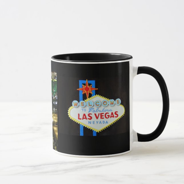 Caneca Tira de Las Vegas e lembrança do sinal (Direita)