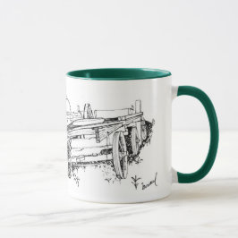 Caneca Tiragem dos vagões