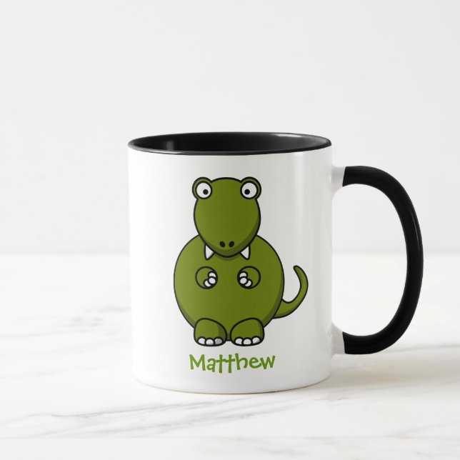 Caneca Tiranossauros-rex ferozes (Direita)