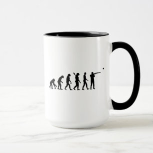 Caneca Tiro de armadilha da evolução