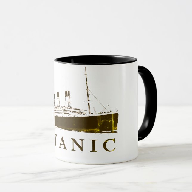 Caneca Titanic Hight Quality Mug (Frente Esquerda)
