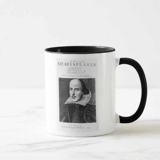 Caneca Titlepage, 'Sr. William Shakespeares (Direita)
