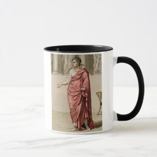 Caneca Titus, traje para "Berenice" por Jean Racine, de
