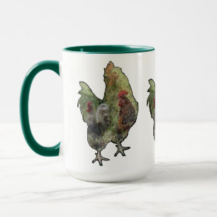 Caneca Tive O Meu Enchimento De Galinha, Coffee Mug