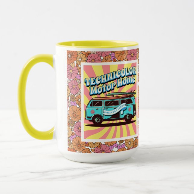 Caneca TMH Beach Van Flower Power Mug (Esquerda)