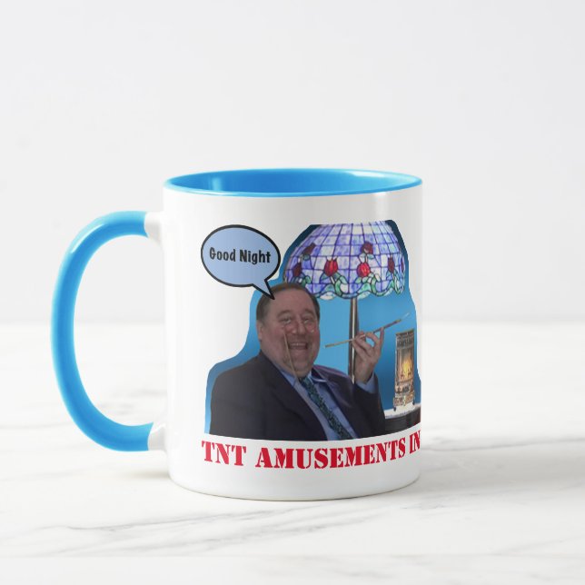 Caneca TNT Amusements 2 lados GET OUT Mug (Esquerda)