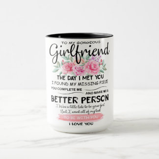 Caneca To My GIRLFRIEND Mug Best Gift For Girlfriend