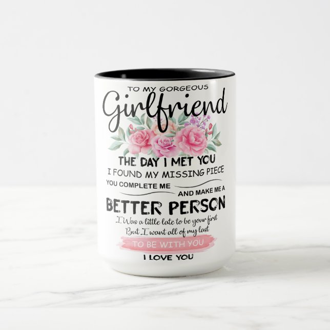 Caneca To My GIRLFRIEND Mug Best Gift For Girlfriend (Centro)