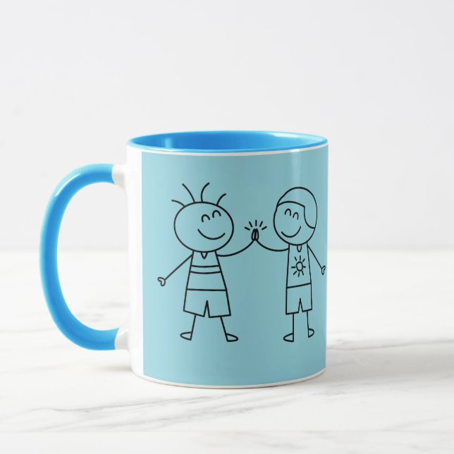 Caneca Toca aqui punho cerrado (Esquerda)